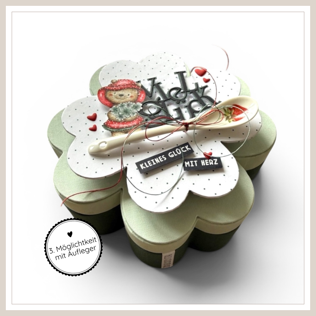 Video-Workshop Kleeblattbox inklusive 1x Graupappe-Set