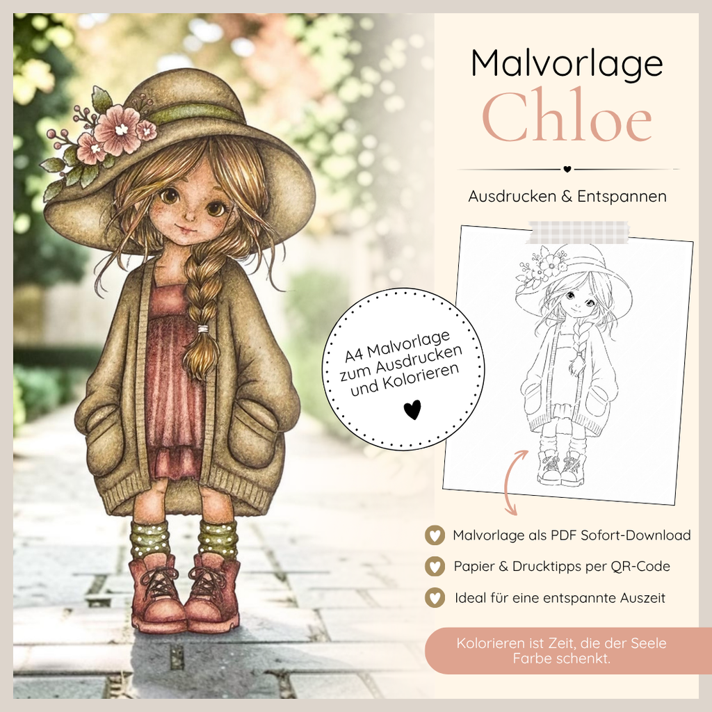 Malvorlage - Chloe