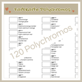 Farbkarte 120 Polychromos