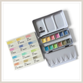 Farbkarten für Aquarellkästen