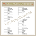 Farbkarte 140 Polychromos