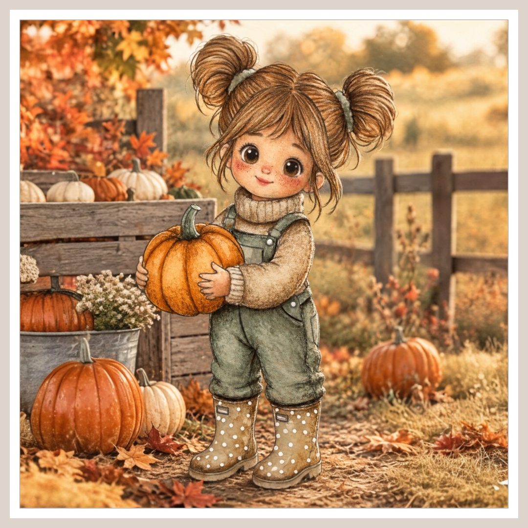 Achtsamkeitspaket Herbst - Kolorieren mit Aquarellfarben & Polychromos