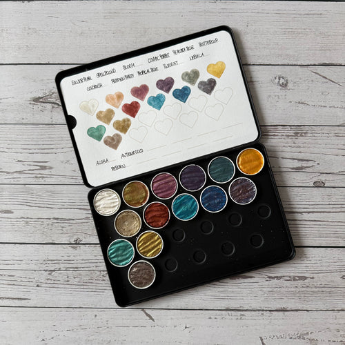 Farbkarten für Aquarellkästen & Colirokästen