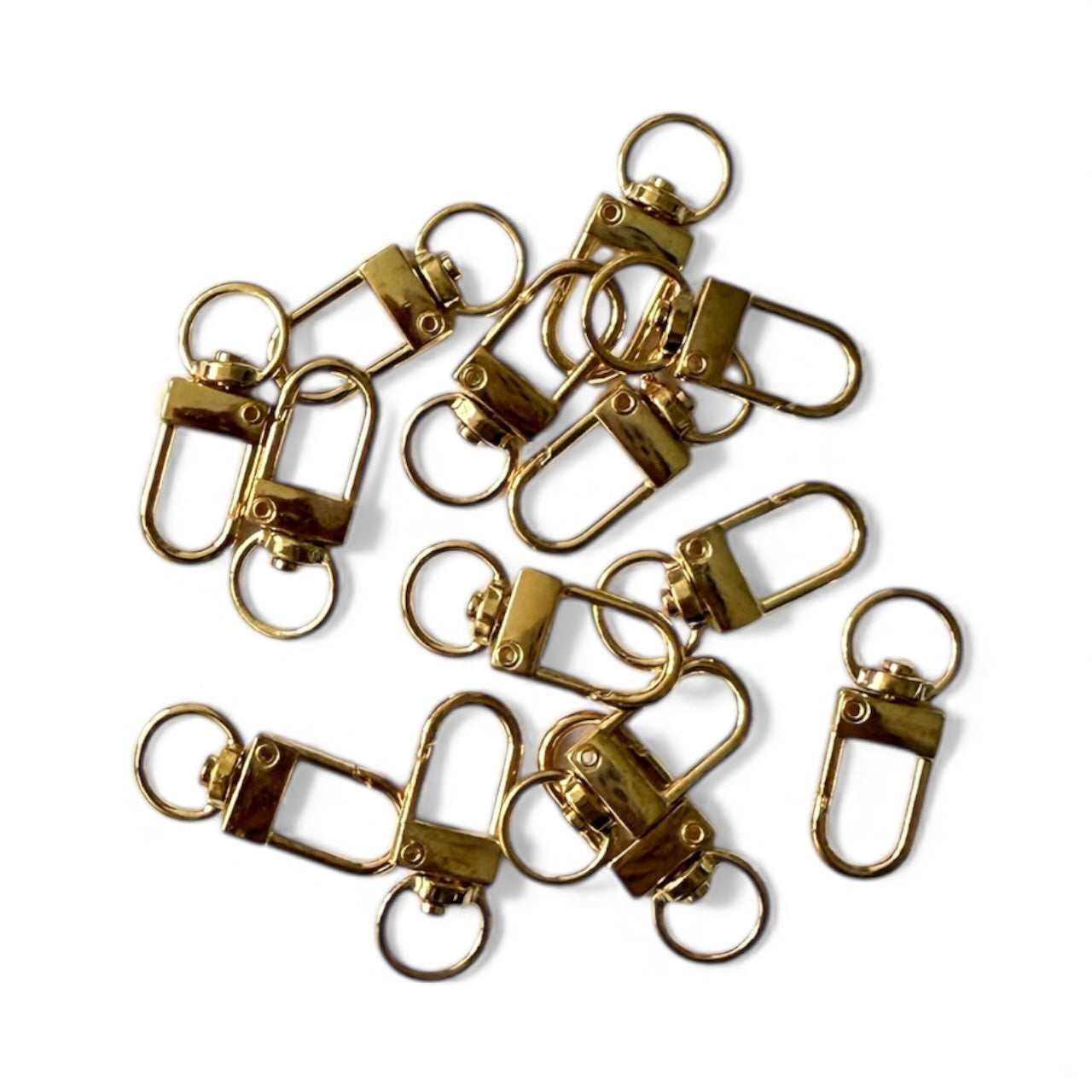 Verschluss - Mini Karabinerhaken mit Drehfunktion