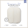 Graupappe-Set zum Workshop Körbchen