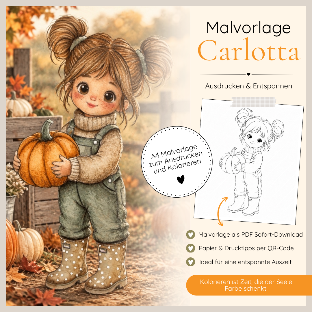 Malvorlage - Carlotta
