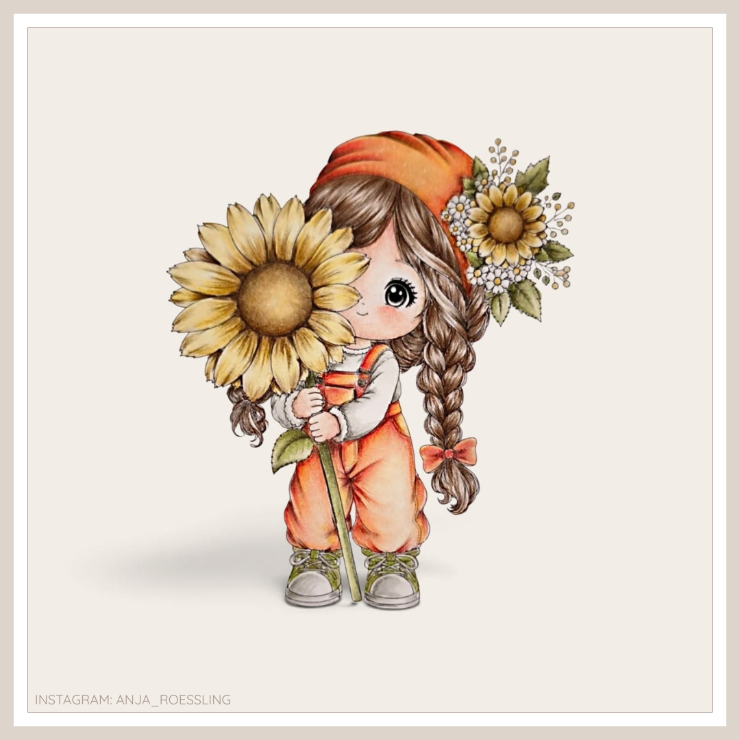 Bundle Mini Tutorial Flora - Kolorieren mit Polychromos Teil 1-3